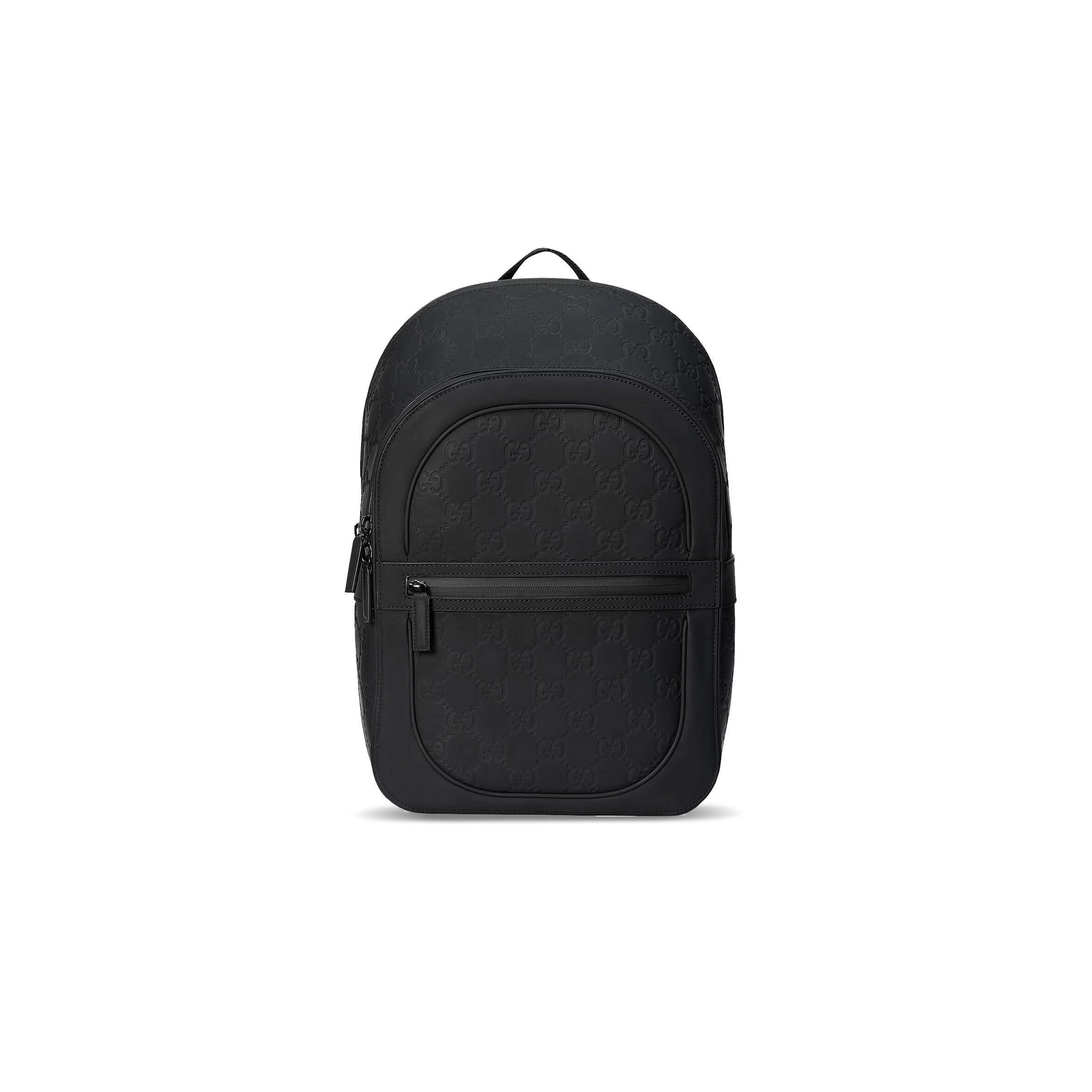 GUCCI RUBBER-EFFECT MEDIUM BACKPACK 771280 (34*26*14cm)